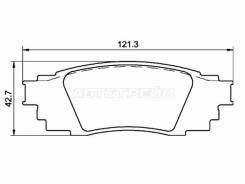 ������� ��������� Brembo P 83 160, ������ P83160 ����