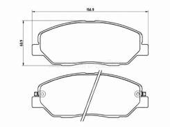  () Hyundai Santa Fe 05-21 / Kia Sorento 09-21 / Hyundai Genesis 08-14 / Gra Brembo P 30 036,  P30036 