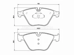 ������� ��������� Brembo P 06 074, �������� P06074 ����