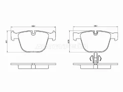 ������� ��������� Brembo P 06 053, ������ P06053 ����