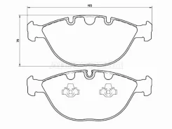 ������� ��������� Brembo P 06 028, �������� P06028 ����