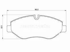 ������� ��������� Brembo P 50 085, �������� P50085 ����