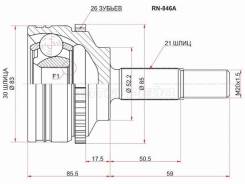  (/ ) Renault Clio 98-09 / Kangoo 97-07 SAT RN-846A,  RN846A 