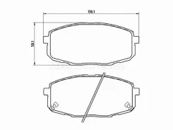 ������� ��������� Ferodo FDB1869W, �������� FDB1869W ����