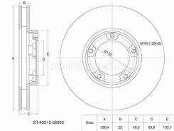   () Toyota Hiace 89-07 / Regius Ace 99-04 SAT ST-43512-26090 ST4351226090 
