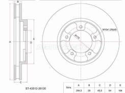   () Toyota Hiace 89-04 / Hiace Regius 97-99 SAT ST-43512-26120 ST4351226120 