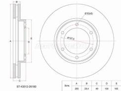   () Toyota Hiace 89-10 / Grand Hiace 99-02 / Granvia 95-02 / Regius 99-02 SAT ST-43512-26180 ST4351226180 