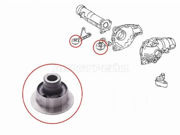 Опора редуктора Toyota Mark II (X90) 92-96 / Chaser 92-96