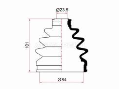    Nissan Wingroad/AD Y10 90-99/Sunny B13 90-93/Primera P10 P10E 90-96 Maruichi 07-425 07425 