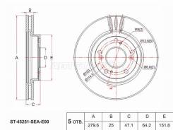 ���� ��������� SAT ST-45251-SEA-E00, �������� ST45251SEAE00 ����