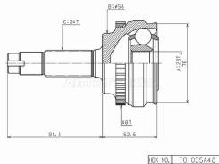  (/ ) Toyota Probox 02-14 / Vitz 99-05 HDK TO-035A48,  TO035A48 