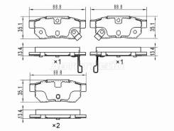   () Honda Civic 95-00 / Civic Ferio 95-00 / Fit 01-20 SAT ST-43022-TF0-G01,  ST43022TF0G01 