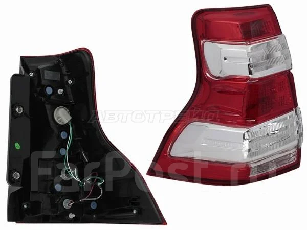 Фонарь задний Toyota Land Cruiser Prado (J150) 13-17 (Слева)