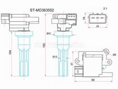   Mitsubish Airtrek/Outlader CU2W 02-06/RVR N73WG 97-02 4G63 SAT ST-MD363552 STMD363552 