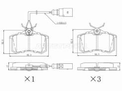   () Audi A3 96-13 / A4 94-09 / A6 94-08 / A8 94-05 / Citroen Berlingo 96-22 / SAT ST-28-0073,  ST280073 