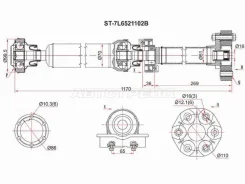 ��� ��������� SAT ST-7L6521102B ST7L6521102B ����