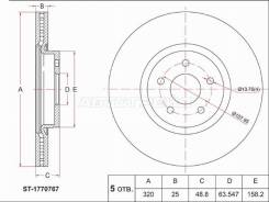   () Ford Focus 04- / Kuga 13-19 / Transit 14- SAT ST-1770767 ST1770767 