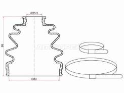    Mitsubishi Delica 86-99 4D56/Suzuki Grand Vitara 05-16 (2 . ) SAT C-1131 C1131 