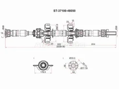 ��� ��������� SAT ST-37100-48050 ST3710048050 ����