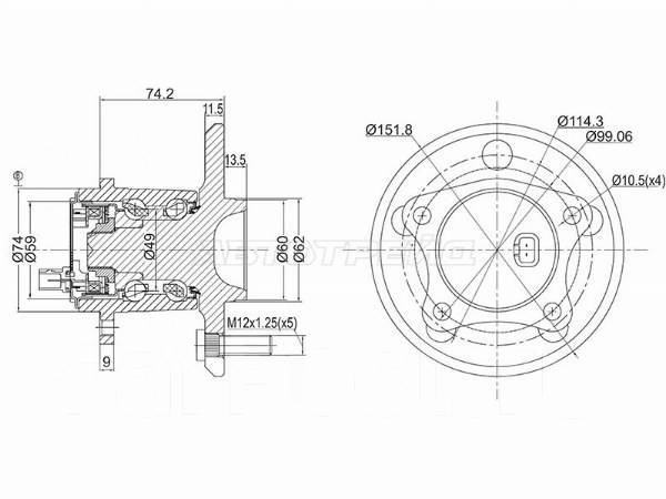   . / Toyota Windom MCV30/Camry ACV40 SAT ST-42460-06010 ST4246006010 