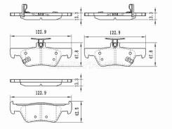   () Honda Fit 19- / Jazz 20- SAT ST-28-0165,  ST280165 