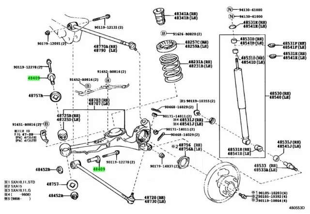 ���������� Toyota 48409-42010 48409-42010 ����
