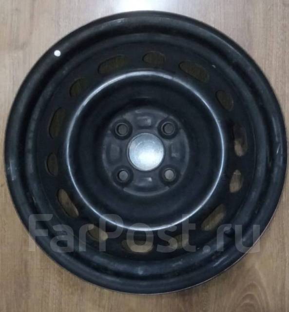 Штампованные диски на 15. 4х100 Made in japan, Mazda, 15", 1 шт, 4x100 ...