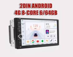 ��������� Android 2Din 6+64gb 4G ���� 7862! ����