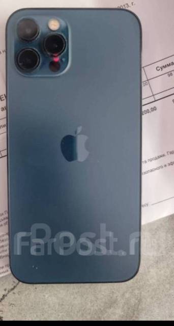 Айфон 12 про, Apple iPhone 12 Pro, 128 гб, 6.10", синий, б/у, в наличии ...