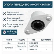 ����� ������� ������������ I30 (2007-2012) Arirang ARG241135 ARG241135 ����