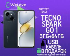 Tecno Spark Go 1. , 64 , , 3G, 4G LTE, Dual-SIM 
