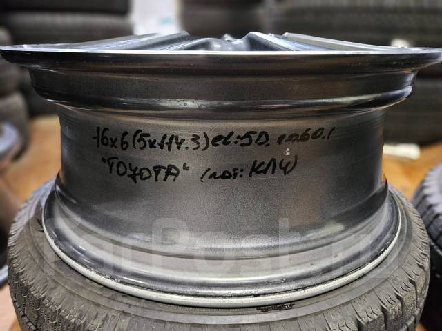 Литье 16 5x114,3 (Toyota) MADE IN Japan! Оригинал! Б/П По России, 16 ...