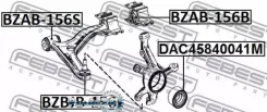 ����������� ������ MB W176/W246 ���. ����. �-�� Febest BZAB156S BZAB156S ����