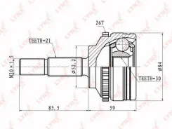 ���� ������� 21,30 abs 26 ����� ����, ��� INKO [323087A] 323087A ����