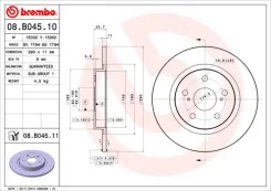 08. B045.10_���� ���� 08b04510 Brembo 08B04510 ����