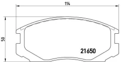 P54015_ GDB1129 572375 p54015 Brembo P54015 ����