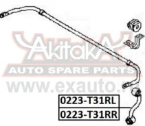 ���� ������������� ������ ������ Nissan X-Trail T31 ASVA 0223T31RR 0223T31RR ����
