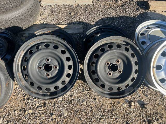 Японские Диски R15 4x100 Toyota, 15", 1 шт, штампованные, 54,1 мм. 4 шт ...