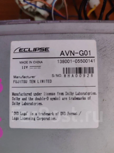 Eclipse AVN-G01 ����