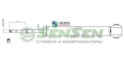 ����������� ������ ������� Hyundai Accent, Verna 05- Sensen 32120112 32120112 ����