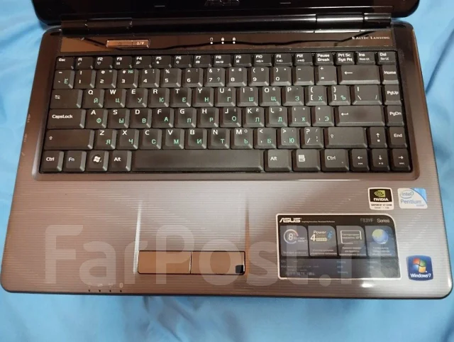 Asus F83Vf. 14", 2,2����, ��� 4 ��, ���� 120���, WiFi: 1, Bluetooth: 1 ����