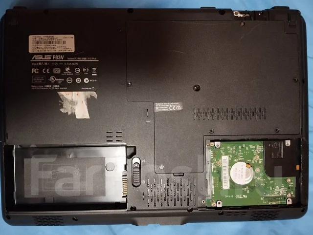 Asus F83Vf. 14", 2,2����, ��� 4 ��, ���� 120���, WiFi: 1, Bluetooth: 1 ����
