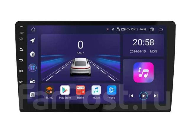 Магнитола в авто 2Din андроид Android 13, 9 дюймов 4+64 Car Play ...