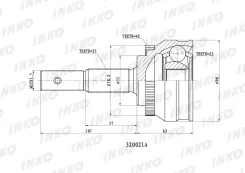 ���� �������� �������� 320021A ��� Nissan �������� ������������� INKO ����� 39100-4M510 39100-4M570 39101-4M510 39101-4M515 39101-4M570 NI-61 ������ 2...