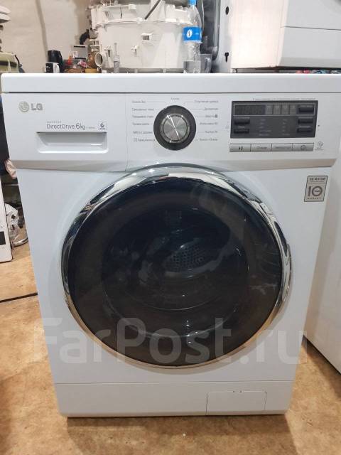 Стиральная машина LG Direct Drive на 6 кг, LG, 6,0 кг, б/у, в наличии ...