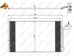����������� VO S40 04- 35882 NRF 35882 ����