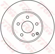 ����. ���� ���. ����. [304x30mm] 5 ���. Mercedes E-Class (S211, W211) 07.03-07.09 DF6078S ����