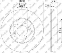 ���� ��������� /�������� /����� /��������������� /TI-GUAR ��� Honda Odyssey 1995-2000, CR-V 1995-2001 HR-V Saber 282/23�� TG-45251-SZ3-000 PD3313061S...