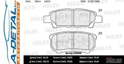 ������� ��������� ������ (��� �������) (����� Semi-Metallic) Mitsubishi Lancer IX 03Outlander 0308 (TRW GDB3341) E110023 E110023 ����