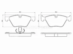 ������� ��������� Brembo P 06 060, �������� P06060 ����